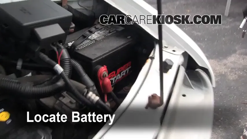 2001 Chevrolet Astro 4.3L V6 Extended Cargo Van Battery Replace